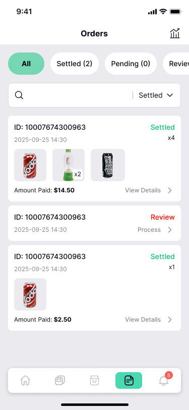 Woman Holding Cup Standing in the Kitchen