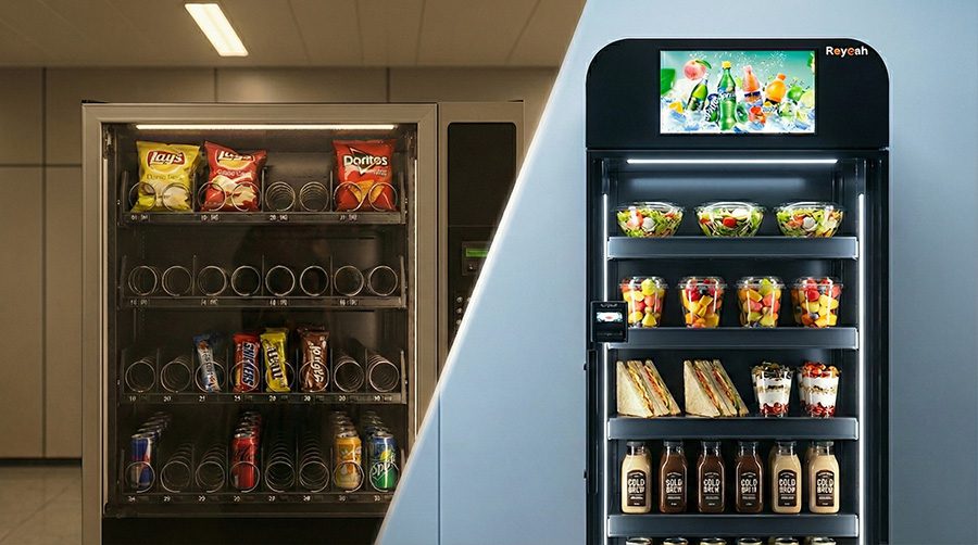 Profitable micro market with a Reyeah smart fridge,cómo crear un micromercado rentable