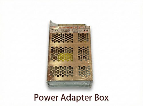 Industrial power supply adapter box for Reyeah smart vending machines, converting voltage for stable operation of internal electronic components