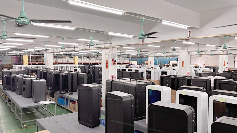 Reyeah smart vending machine manufacturing workshop in Guangzhou